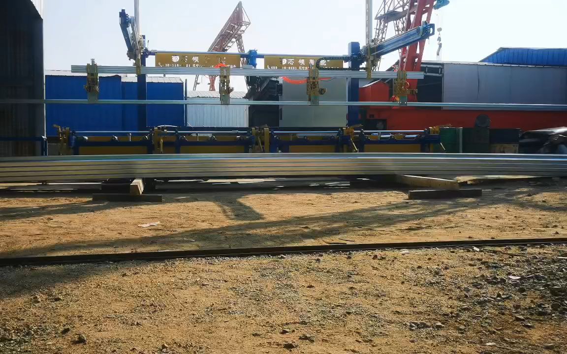 芯碩智能 遼寧鑫碩自動化機械CZ型鋼碼垛機，驅(qū)動型鋼加工新未來